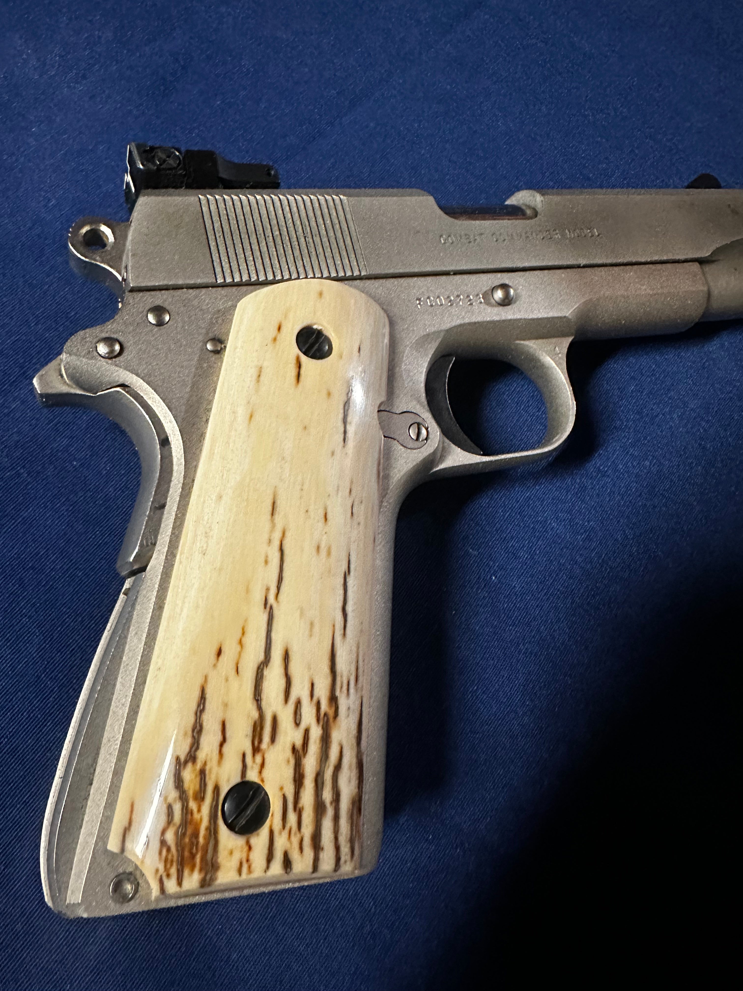Genuine Mammoth Tusk 1911 Grips