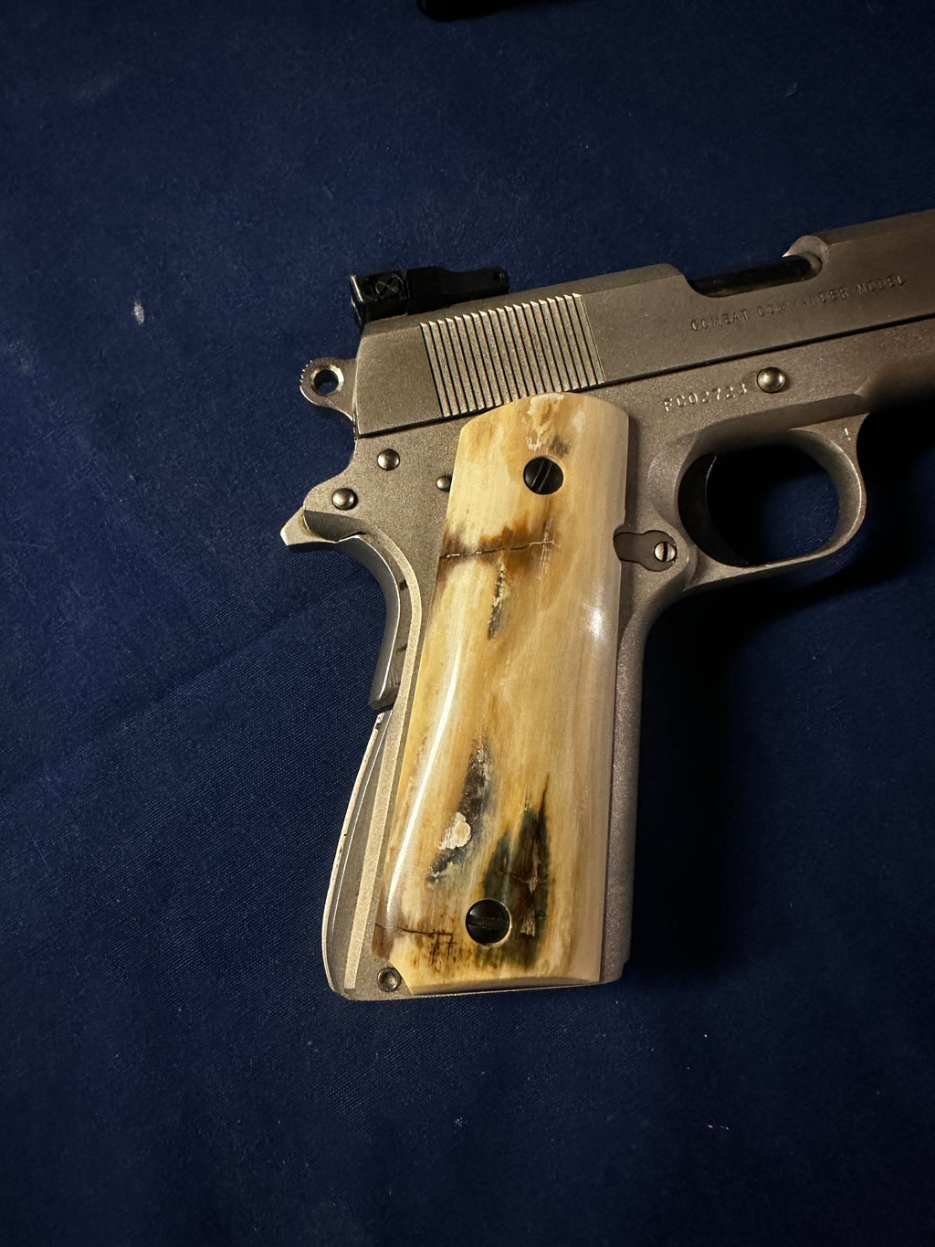 Genuine Mammoth Tusk 1911 Grips