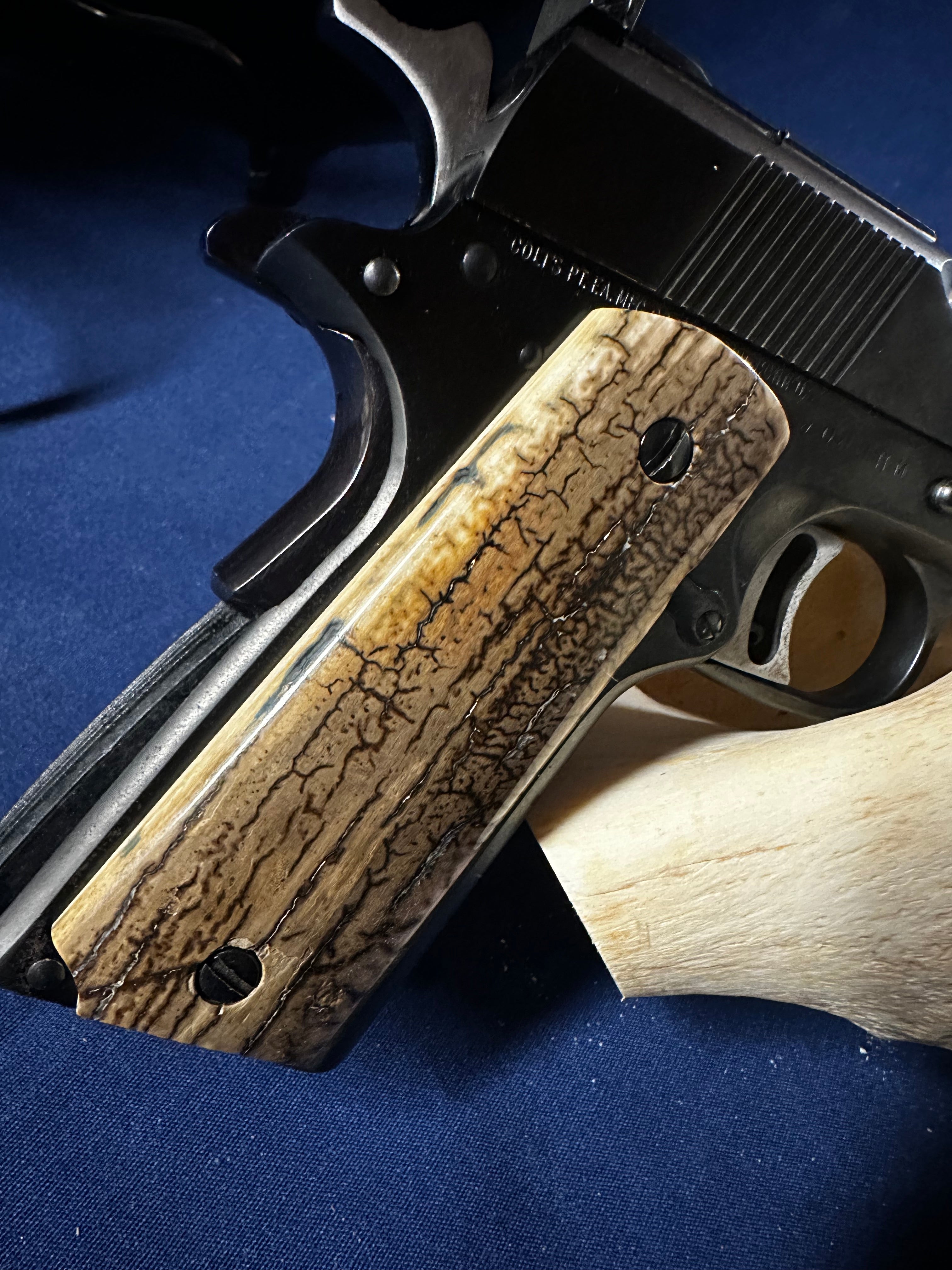 Genuine Mammoth Tusk 1911 Grips