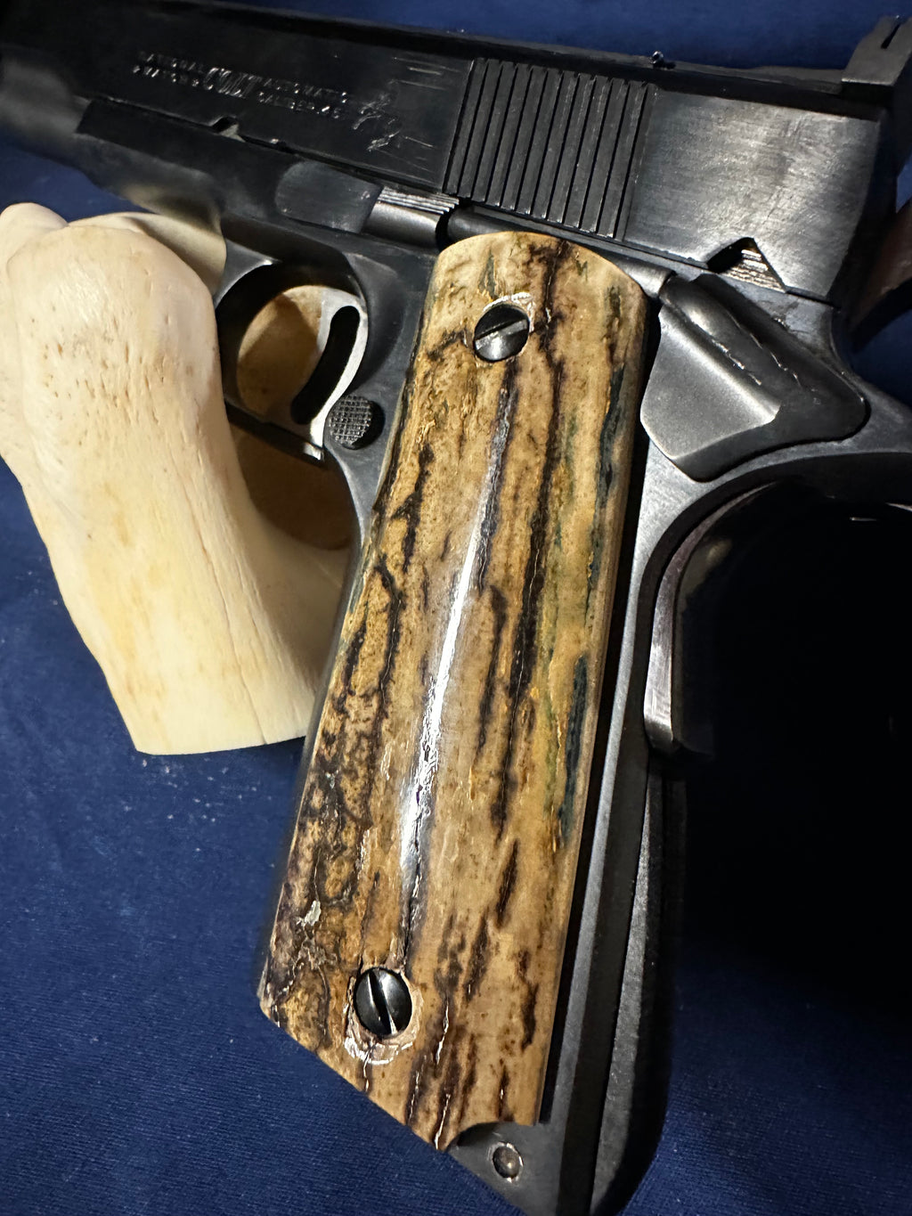 Genuine Mammoth Tusk 1911 Grips