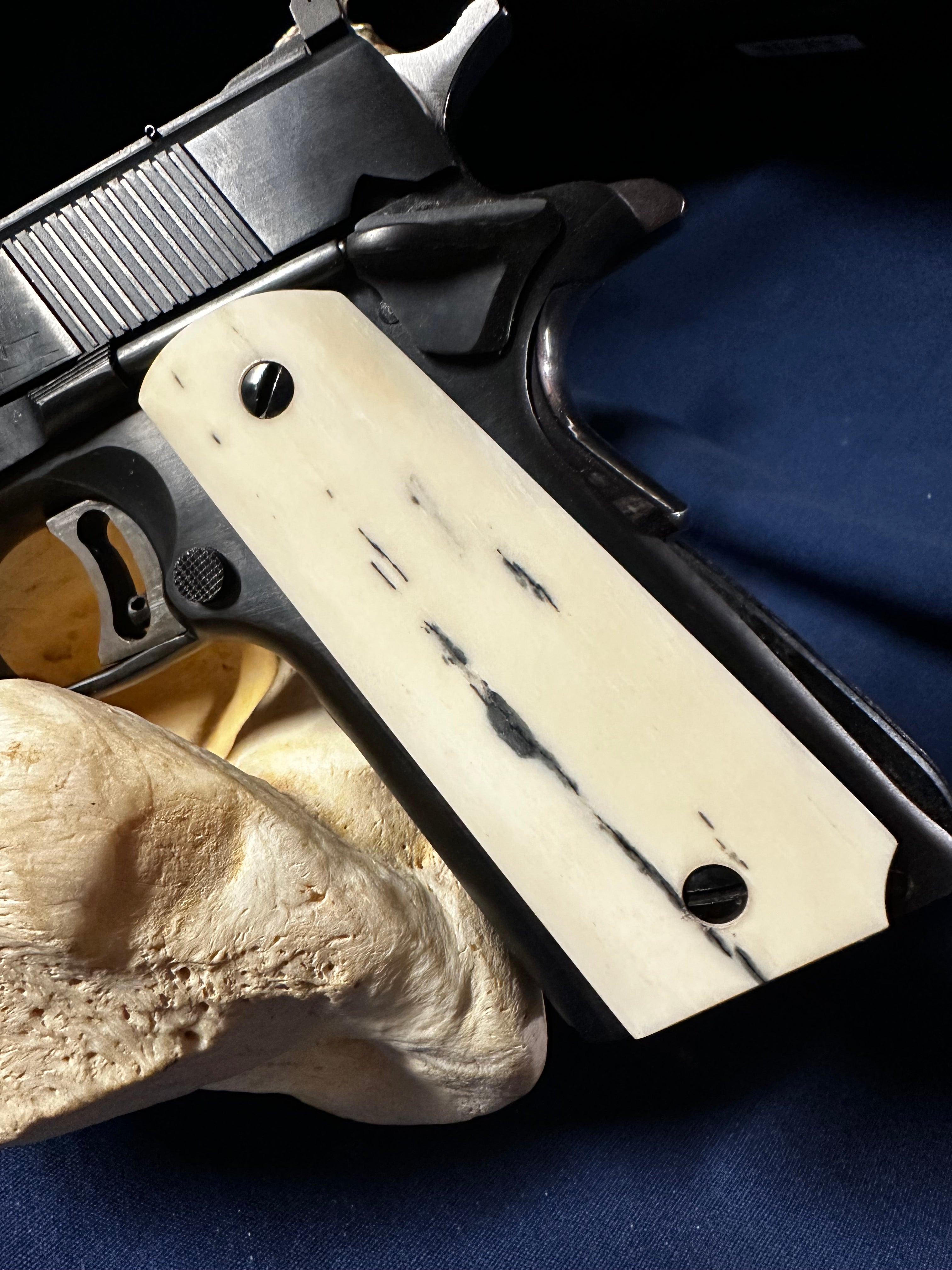 Giraffe Bone 1911 Grips