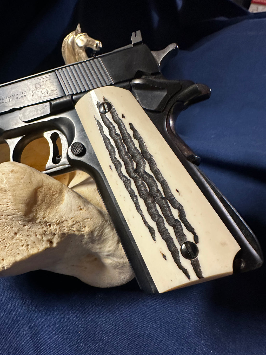 Giraffe Bone 1911 Grips