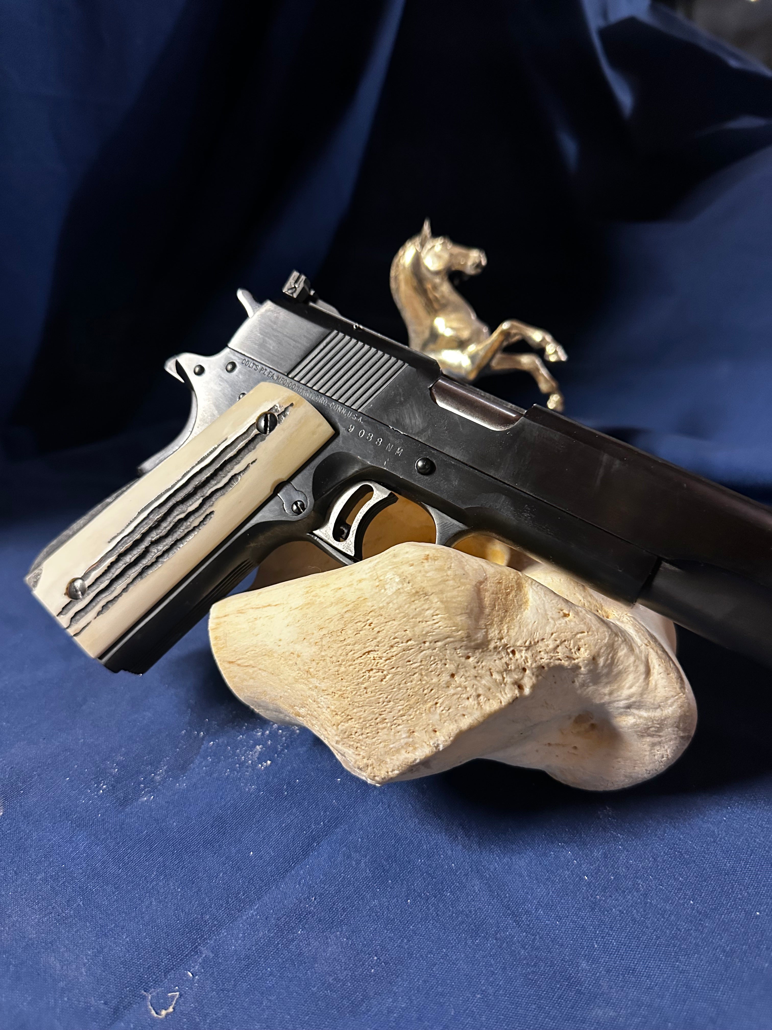 Giraffe Bone 1911 Grips