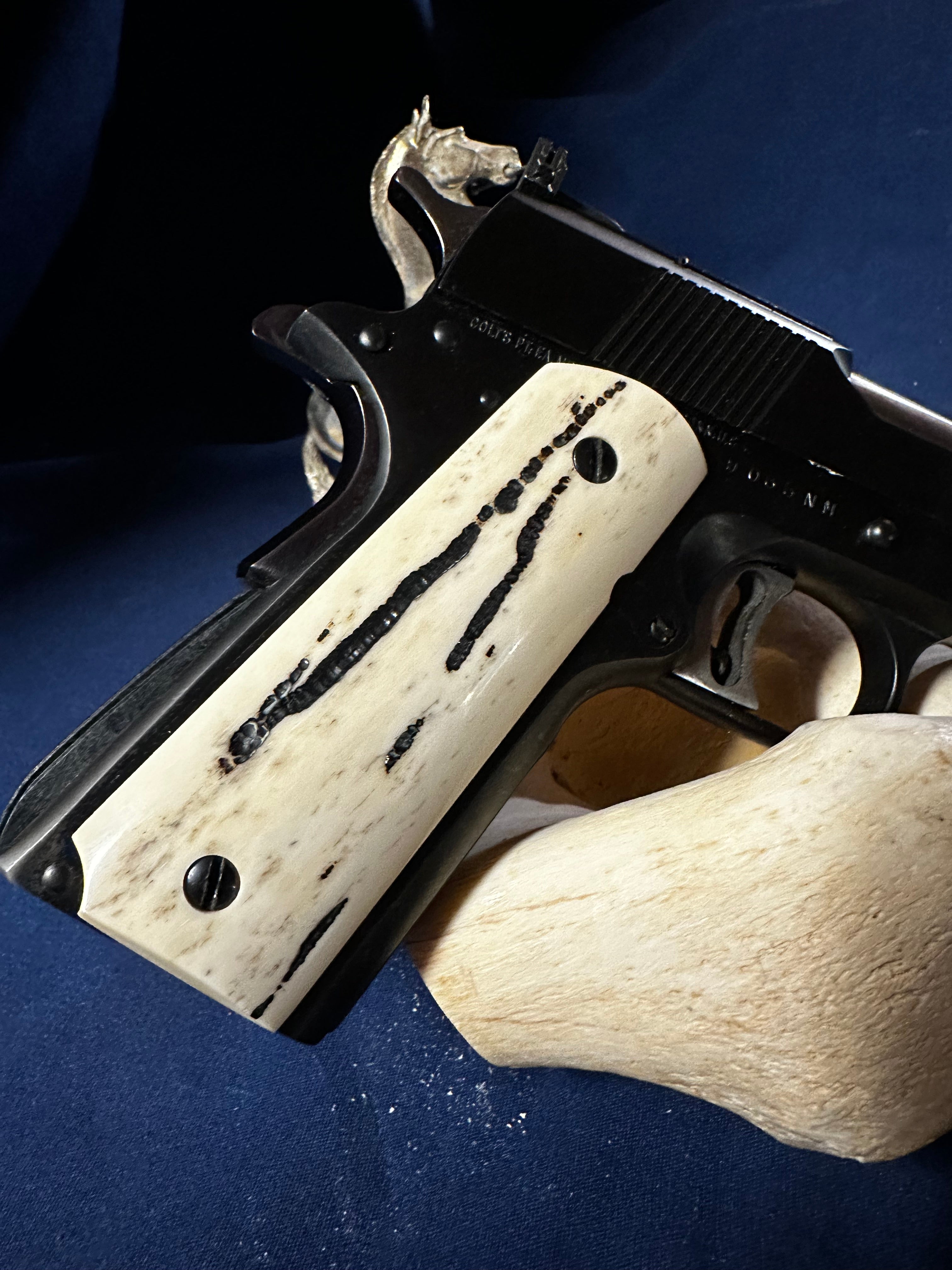 Giraffe Bone 1911 Grips