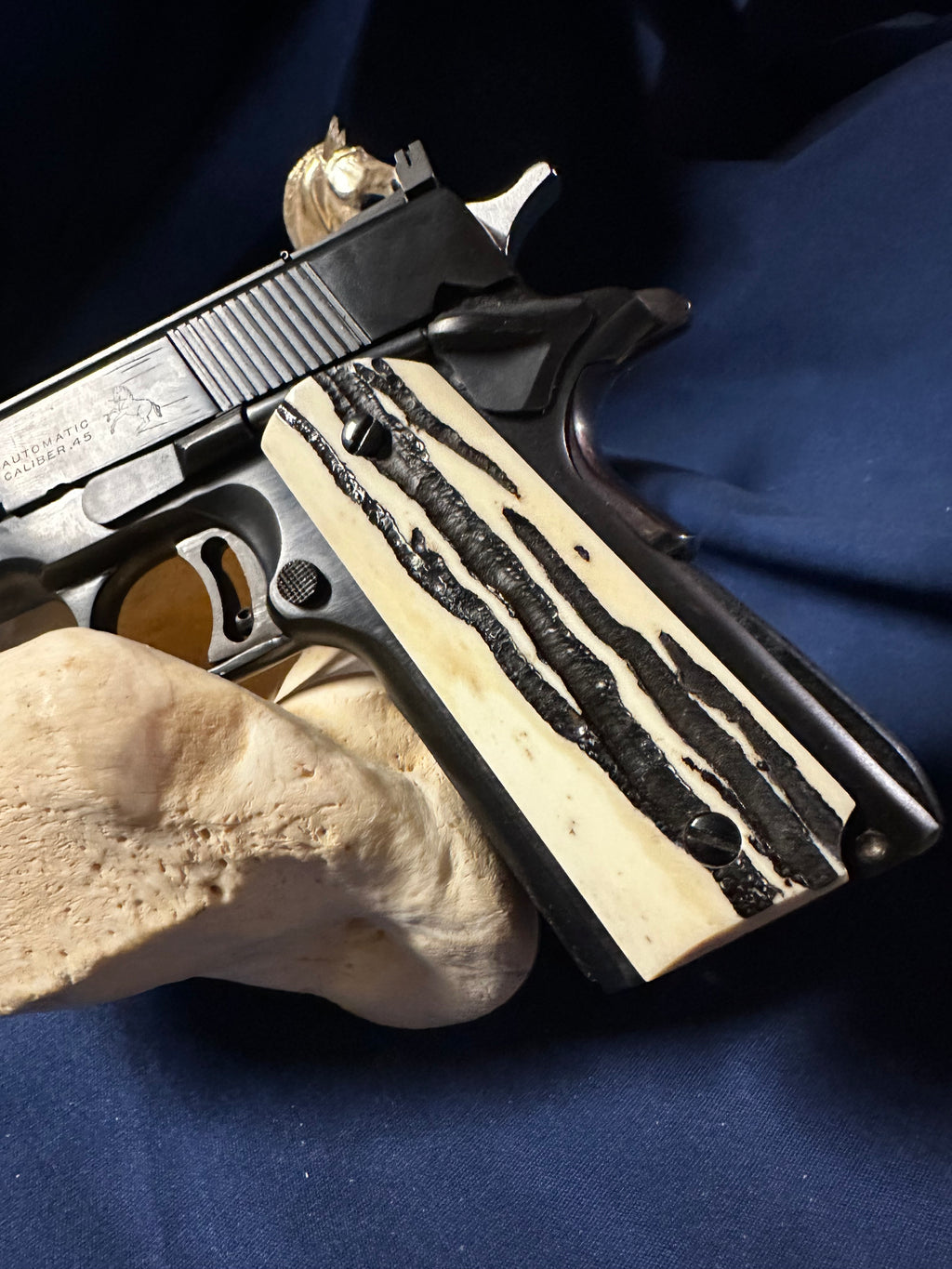 Giraffe Bone 1911 Grips
