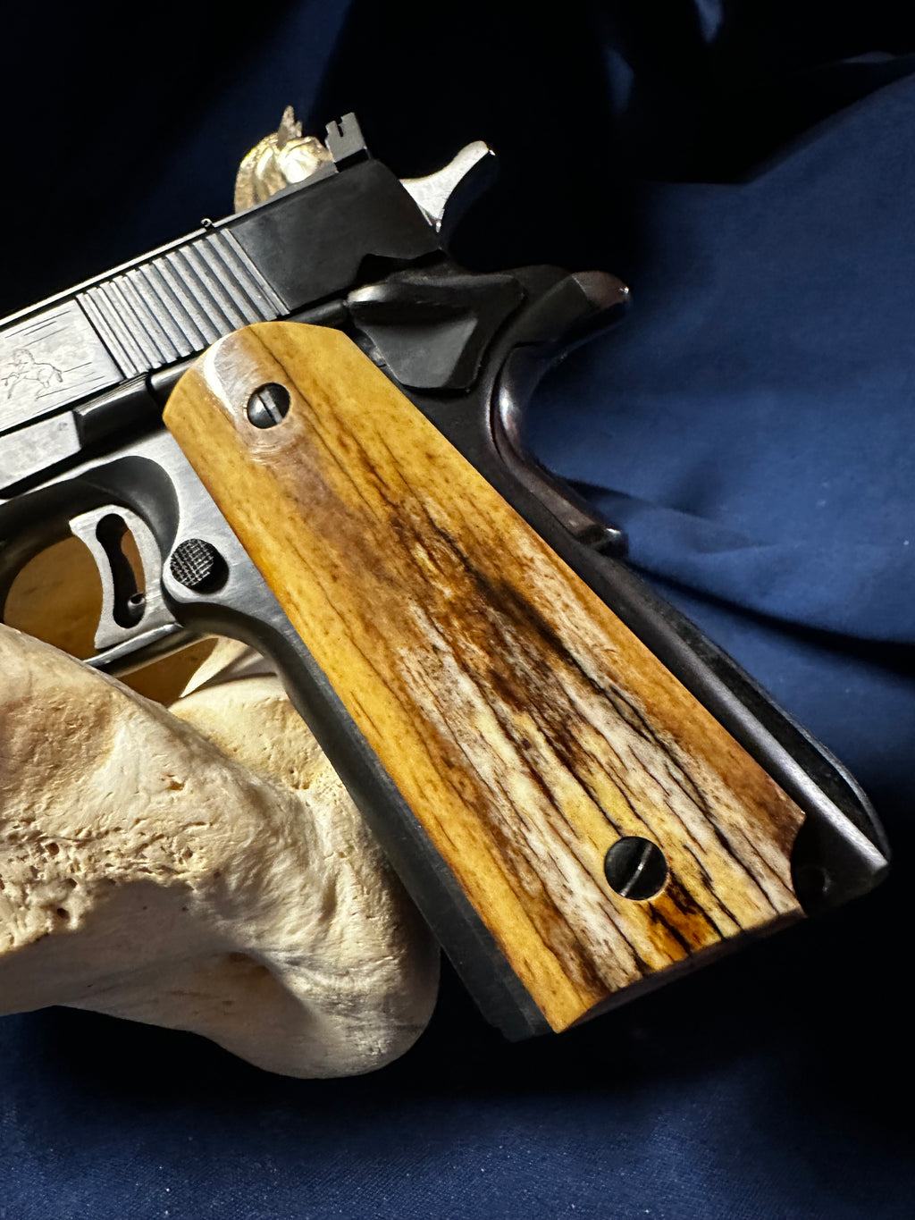Giraffe Bone 1911 Grips