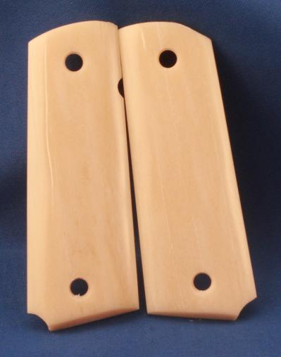 GENUINE GIRAFFE BONE SLIM 1911 GRIPS